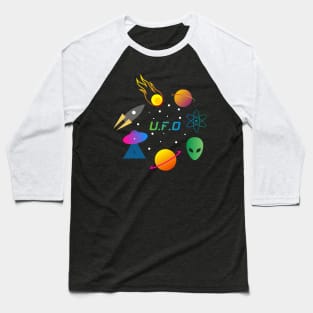 UFO Baseball T-Shirt